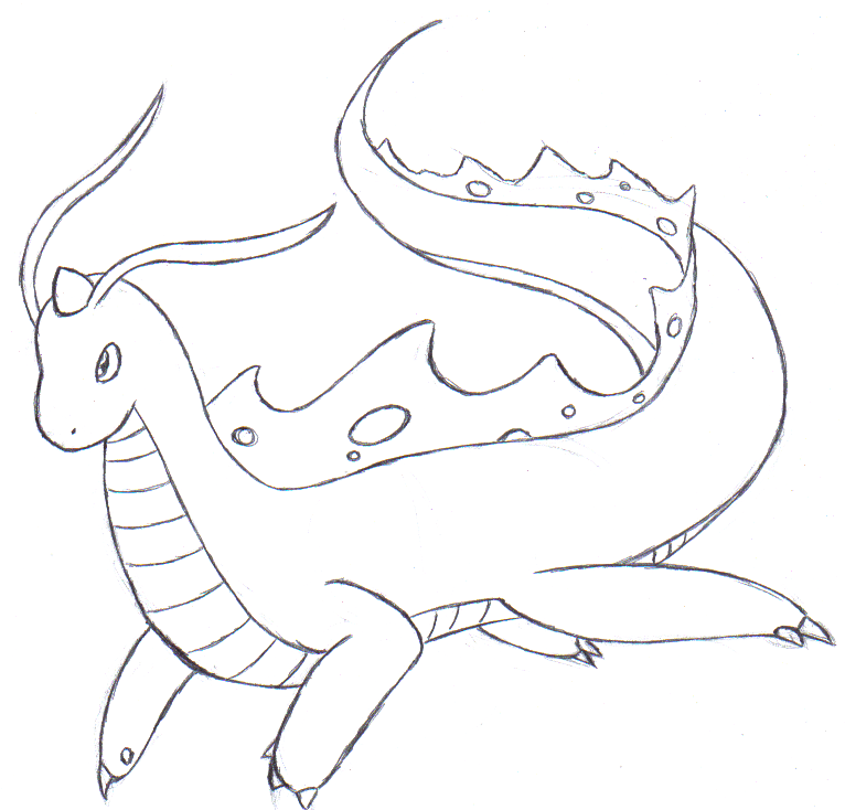 Prehistoric Pokemon Coloring Pages 1