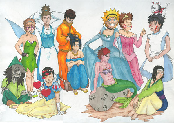 disney princesses as men
