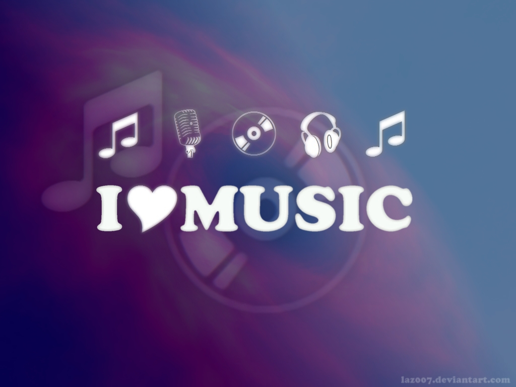 I love music wallpaper by SenVeBen on DeviantArt