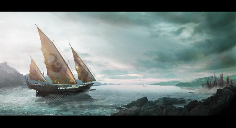 Matte_Painting__The_Arrival_by_dIeGoHc.j