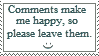 Comments make me happy by Rai-Yazuki1216