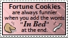 Fortune Cookie stamp by Rairox64