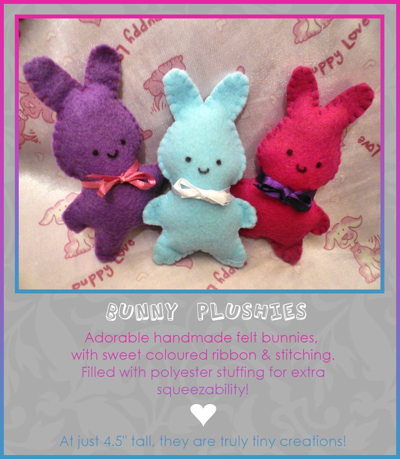 Bunny Plushies by Kezzi-Rose