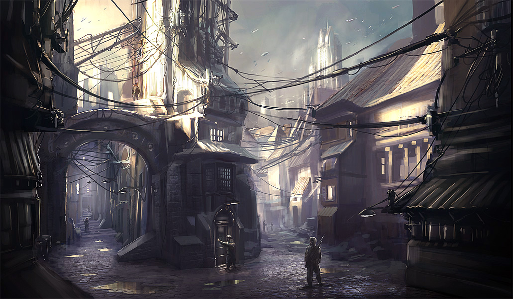 Old Town by MeckanicalMind