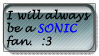 Sonic Always Fan Stamp by FourSonic
