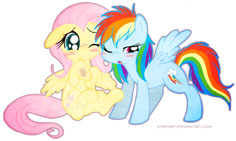 [Obrázek: fluttershy_and_rainbow_dash_by_stepandy-d59l57i.png]