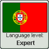 PT language level stamp 4 by BrunaLH