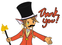 Sir Karp says Thank You! by TheSplashingMAGIKARP