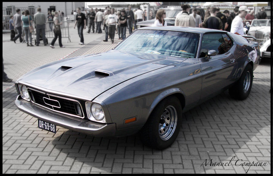 1972 Ford Mustang Mach 1 by compaan-art on DeviantArt
