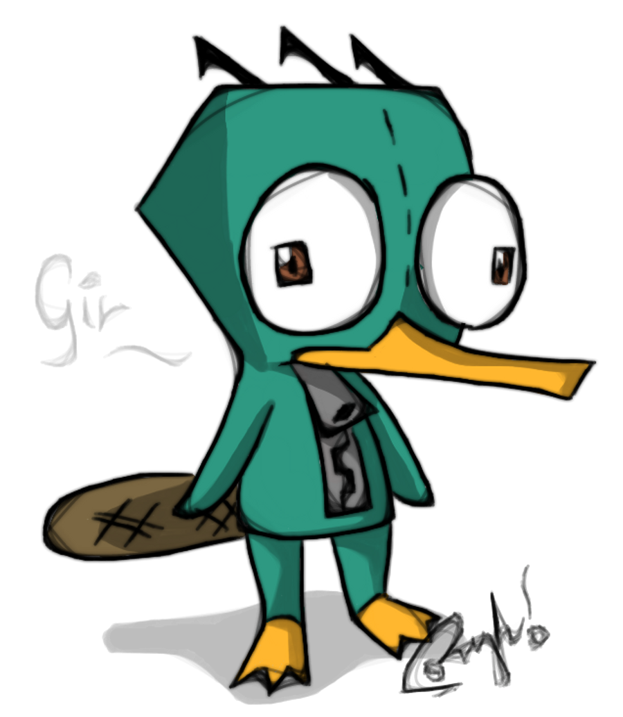 platypus cosplay the Perry