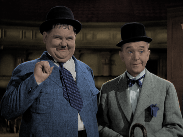 Stan and Ollie at the Theater by MoFrackle on deviantART