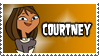 Total Drama Stamp - Courtney by 100latino