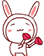 Bunny Emoji-11 (Drum Roll) [V1]