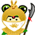 Froggy Emoji-21 (Warrior Army) [V1]