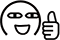 Big Fool Emoji-1 (Thumbs Up) [V2] by Jerikuto
