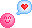 Floating Heart Thought Bubble - Pink Emote Love by cupcakekitten20