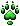 Green Footprint Icon by Cachomon