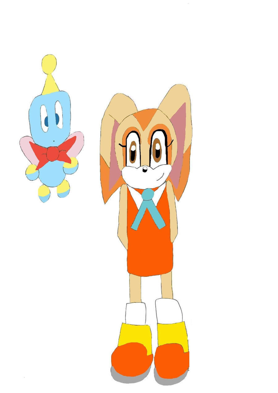 Cream the Rabbit and Cheese the Chao by