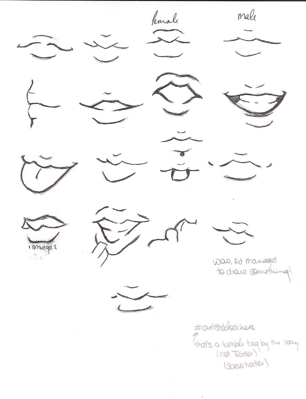 Candid Lip Reference Drawing Dan Website A little process of how i draw lips. candid lip reference drawing dan website