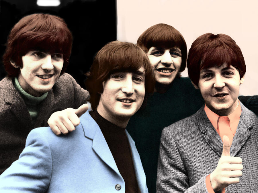 Beatles colored by XXmichelleS2 on DeviantArt